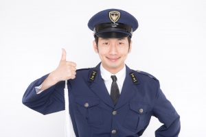 警察官になりたい男性